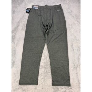 Mitre Proflow Sweatpants Men L Heather Green Drawstring Elastic Waist Soccer NWT